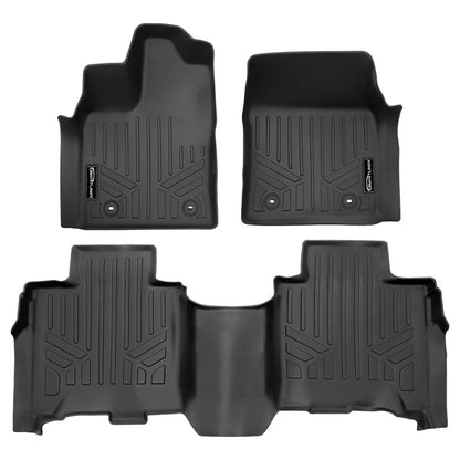 SMARTLINER Custom Fit Floor Liners For 2023-2025 Toyota Sequoia (8 Passenger Models) Smartliner USA