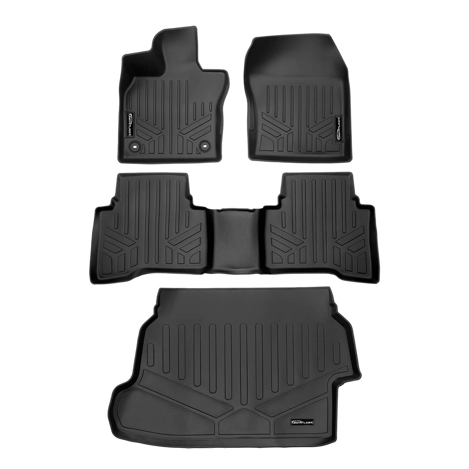 SMARTLINER Custom Fit Floor Liners For 2023-2025 Toyota Prius Smartliner USA