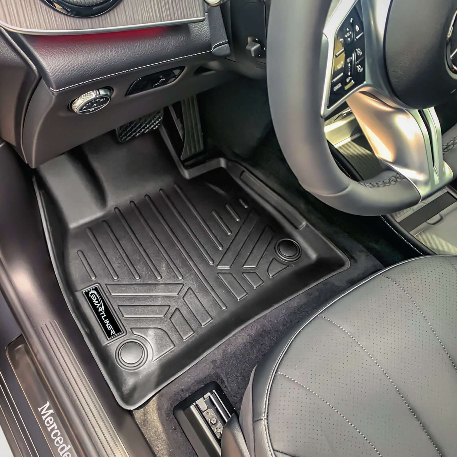 SMARTLINER Custom Fit Floor Liners For 2023-2025 Mercedes-Benz EQE (SUV Models Only) Smartliner USA