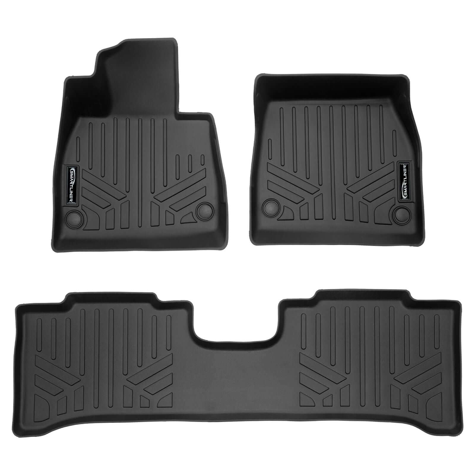 SMARTLINER Custom Fit Floor Liners For 2023-2025 Mercedes-Benz EQE (SUV Models Only) Smartliner USA