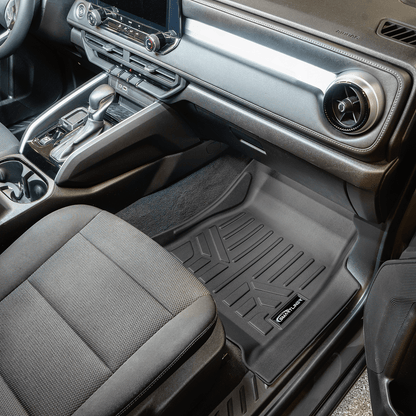 SMARTLINER Custom Fit Floor Liners For 2023-2025 GMC Canyon (Only Fits Crew Cabs with Carpeted Flooring) Smartliner USA