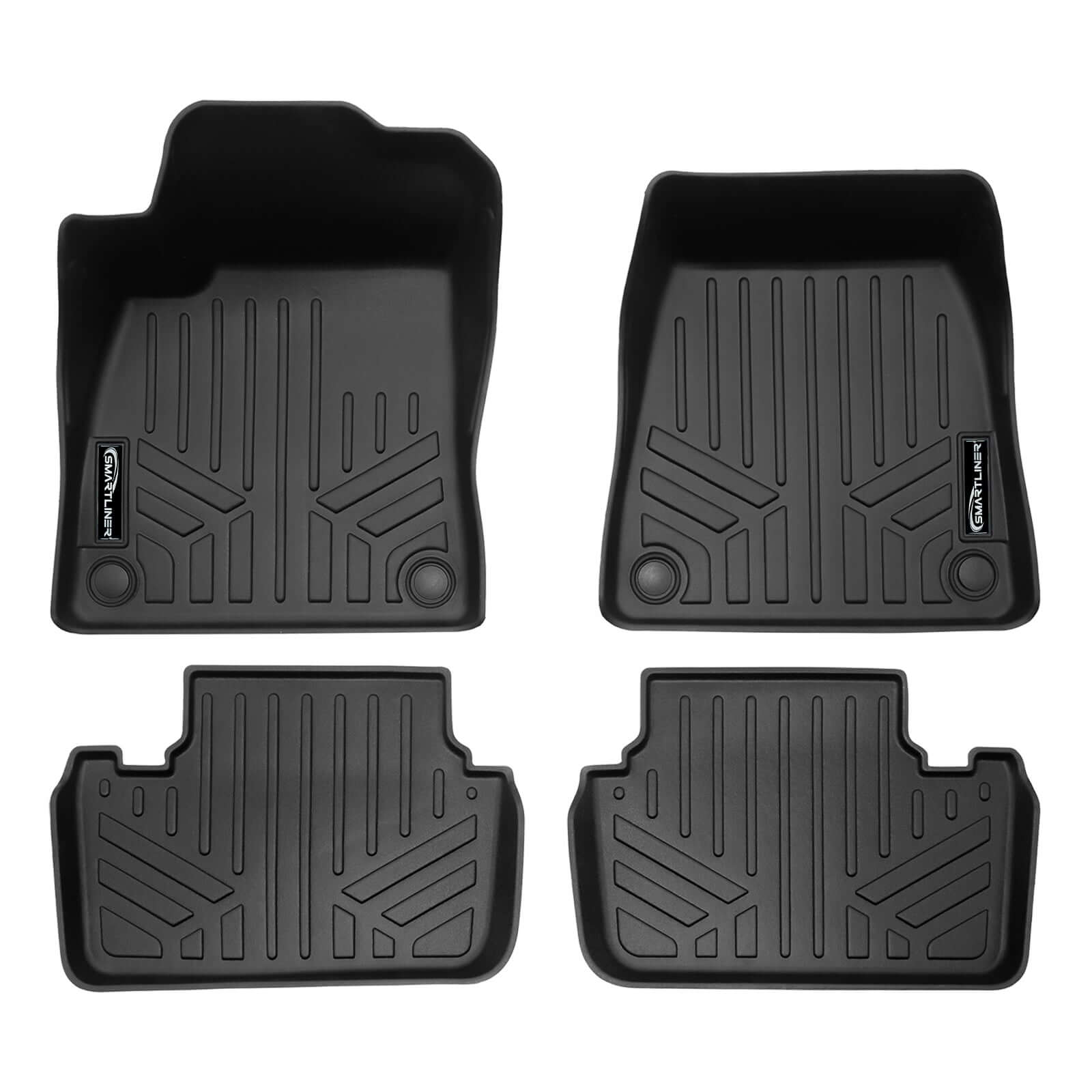 SMARTLINER Custom Fit Floor Liners For 2022-2025 Polestar 2 Smartliner USA