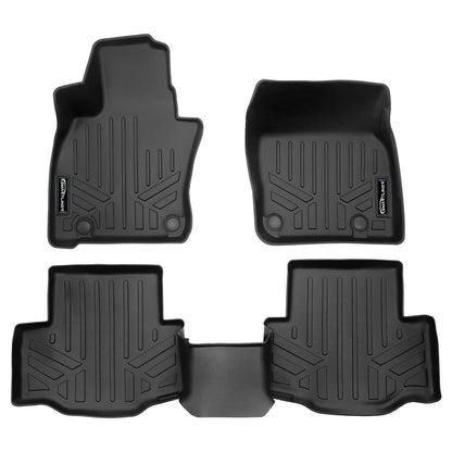 SMARTLINER Custom Fit Floor Liners For 2024-2025 Mazda CX-90 (Only Fits 2nd Row Bucket Seats With Center Console) Smartliner USA
