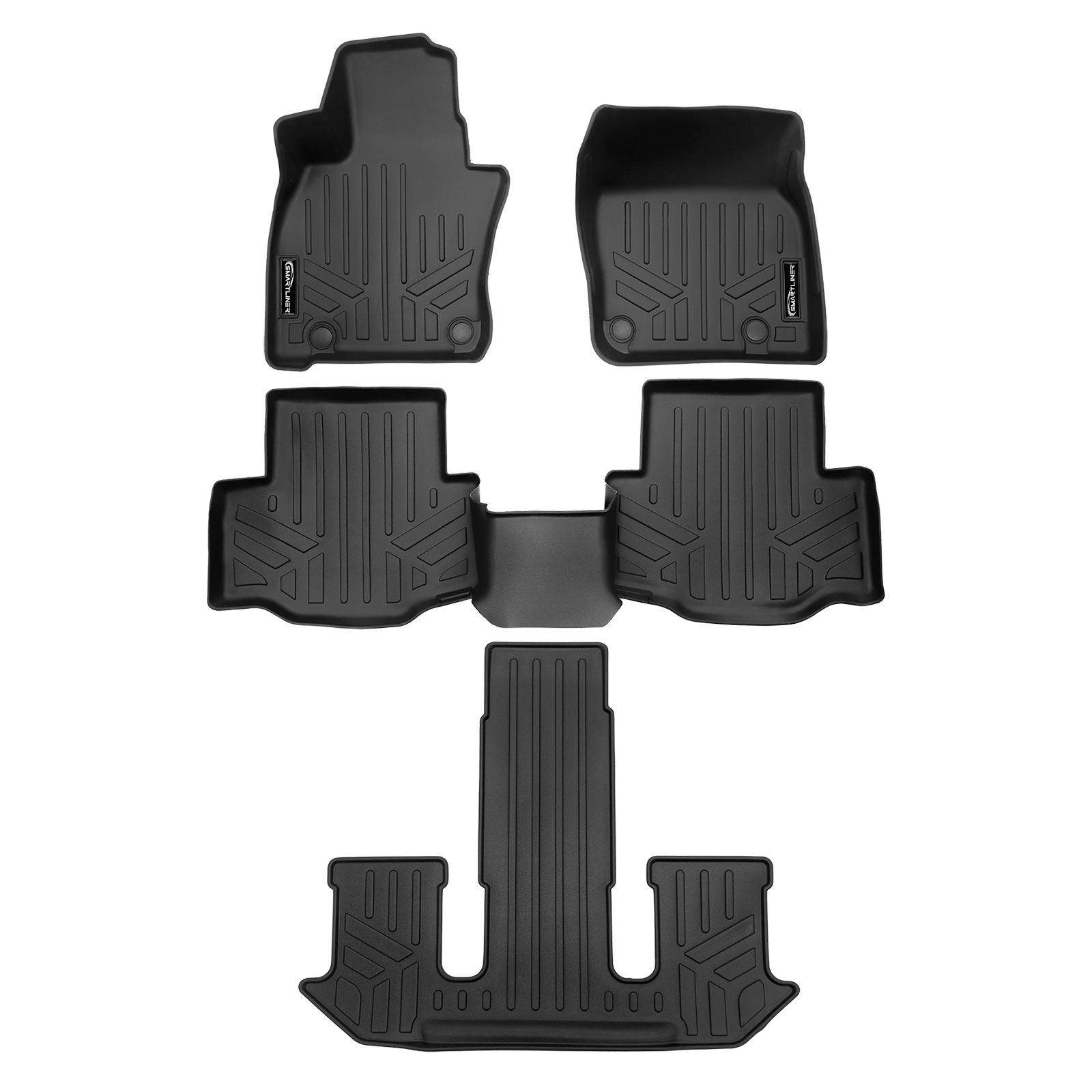 SMARTLINER Custom Fit Floor Liners For 2024-2025 Mazda CX-90 Hybrid/ Plug-In Hybrid Smartliner USA