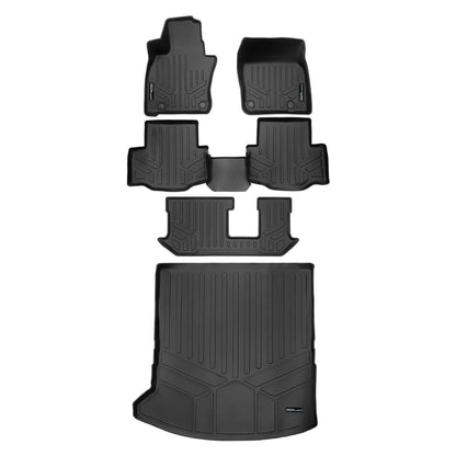 SMARTLINER Custom Fit Floor Liners For 2024-2025 Mazda CX-90 (Only Fits 2nd Row Bench) Smartliner USA