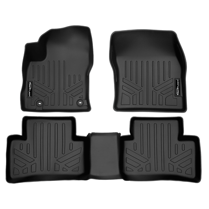 SMARTLINER Custom Fit Floor Liners For 2023-2025 Toyota Corolla Cross Hybrid (Fits AWD) Smartliner USA
