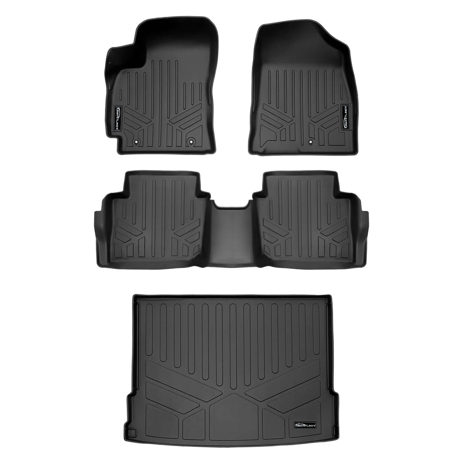 SMARTLINER Custom Fit Floor Liners For 2024 - 2025 Hyundai Kona Smartliner USA