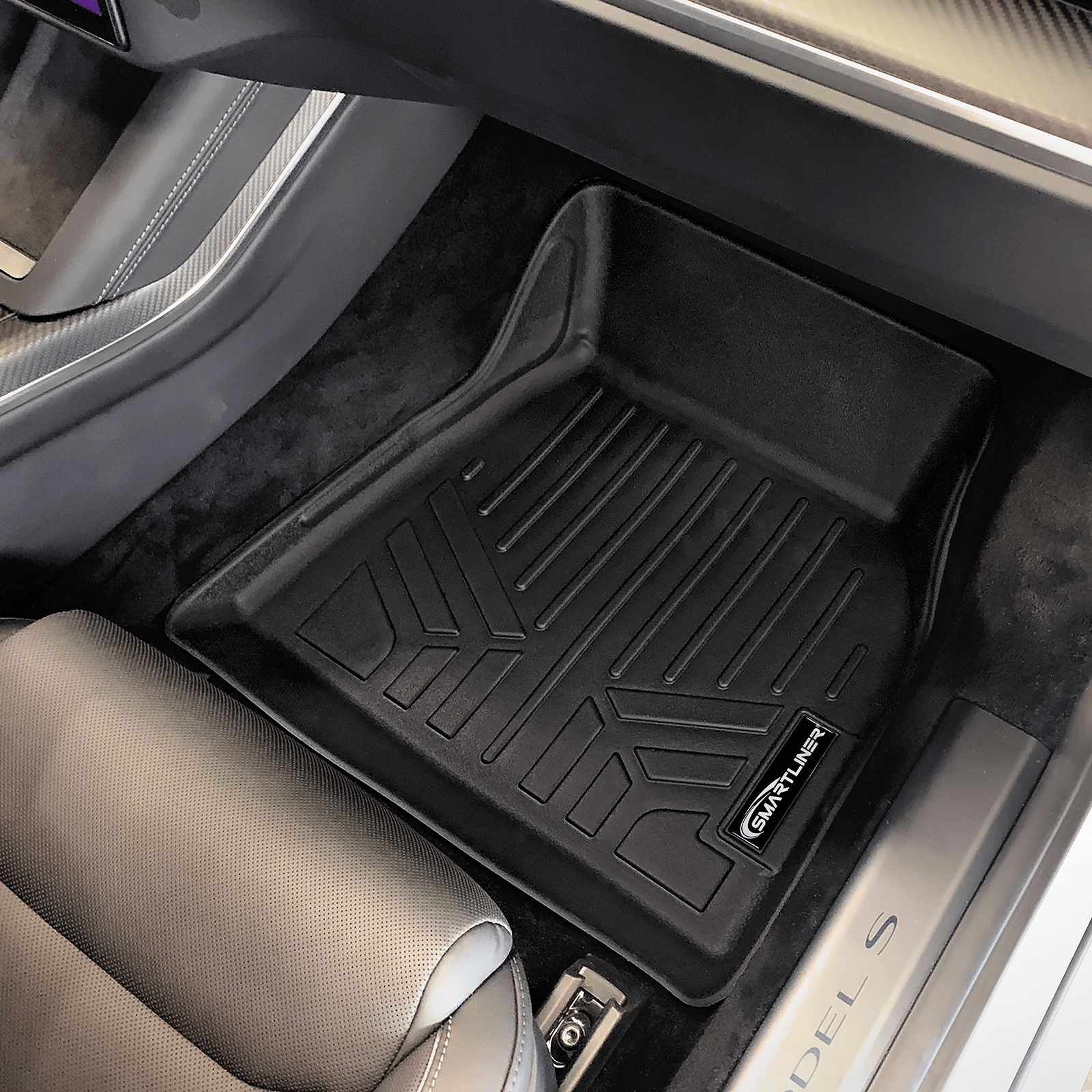 SMARTLINER Custom Fit Floor Liners For 2021-2024 Tesla Model S Smartliner USA