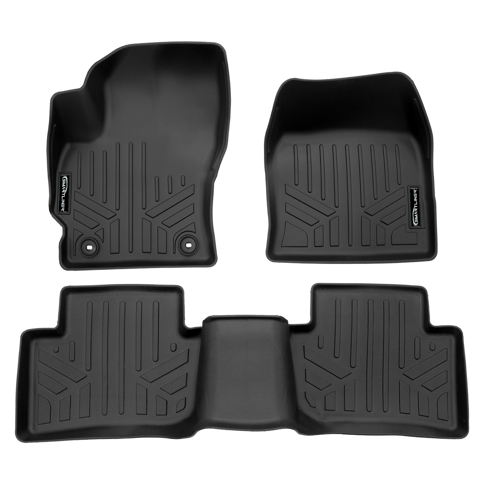 SMARTLINER Custom Fit Floor Liners For 2022-2025 Toyota Corolla Cross (Fits AWD) Smartliner USA