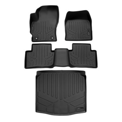 SMARTLINER Custom Fit Floor Liners For 2022-2025 Toyota Corolla Cross (Fits AWD) Smartliner USA