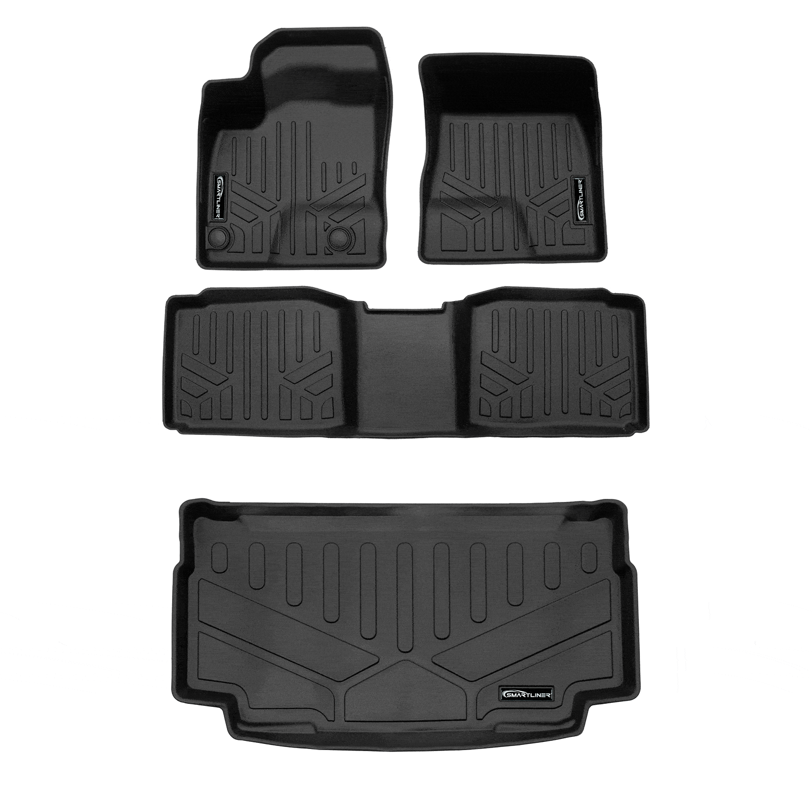 SMARTLINER Custom Fit Floor Liners For 2023-2025 Mitsubishi Outlander PHEV Smartliner USA