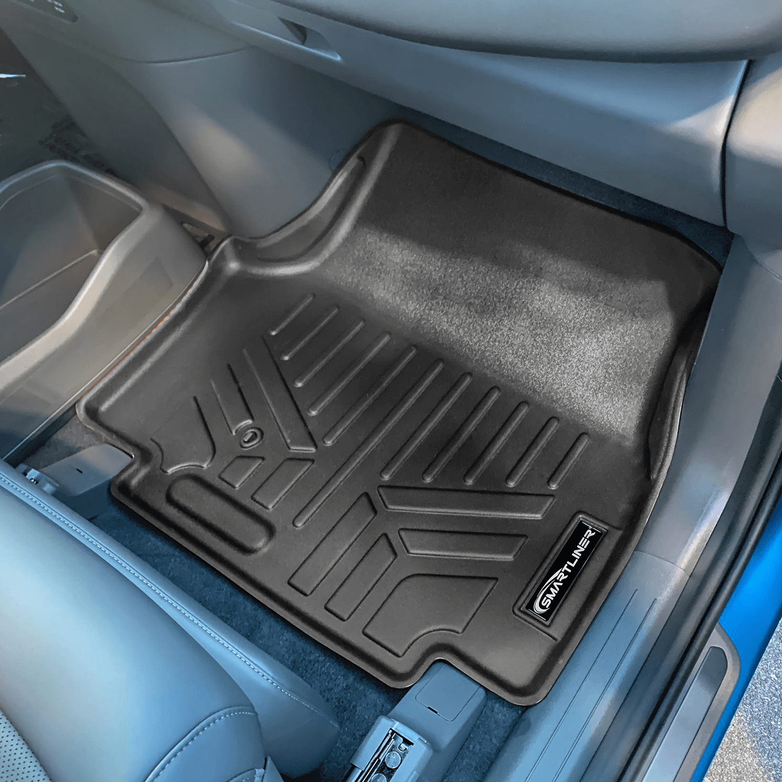 SMARTLINER Custom Fit Floor Liners Compatible With 2024 - 2025 Kia EV9 (2nd Row Bench Seat) Smartliner USA