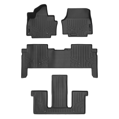 SMARTLINER Custom Fit Floor Liners Compatible With 2024-2025 Kia EV9 Smartliner USA