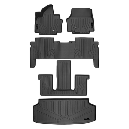 SMARTLINER Custom Fit Floor Liners Compatible With 2024-2025 Kia EV9 Smartliner USA