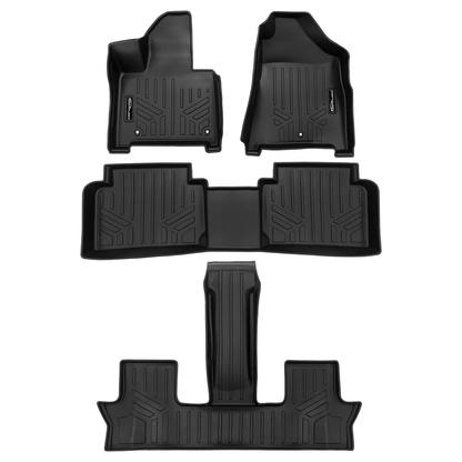 SMARTLINER Custom Fit Floor Liners For 2024 - 2026 Hyundai Santa Fe Smartliner USA