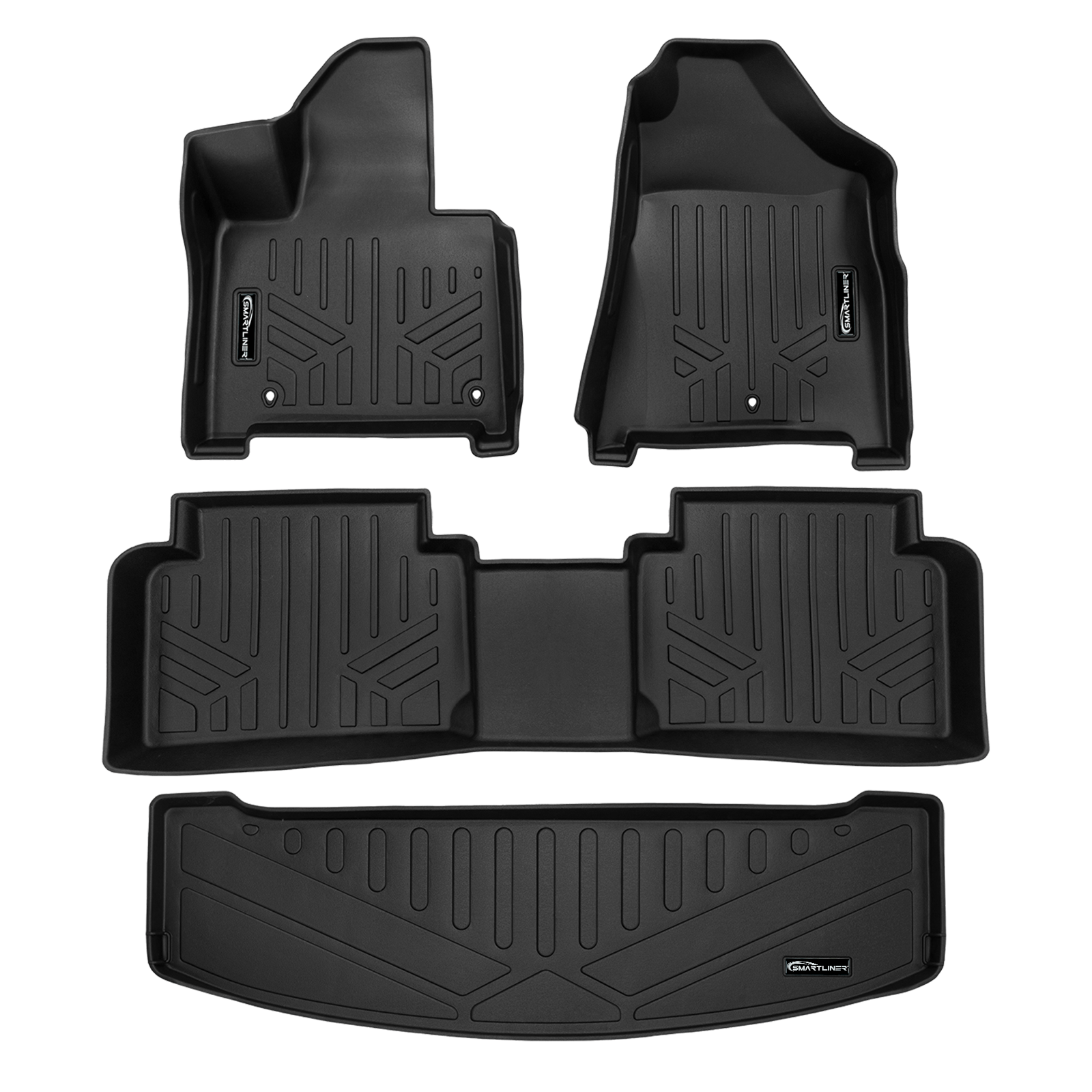 SMARTLINER Custom Fit Floor Liners For 2024-2026 Hyundai Santa Fe (SG) Smartliner USA