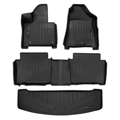 SMARTLINER Custom Fit Floor Liners For 2024 - 2026 Hyundai Santa Fe Hybrid Smartliner USA