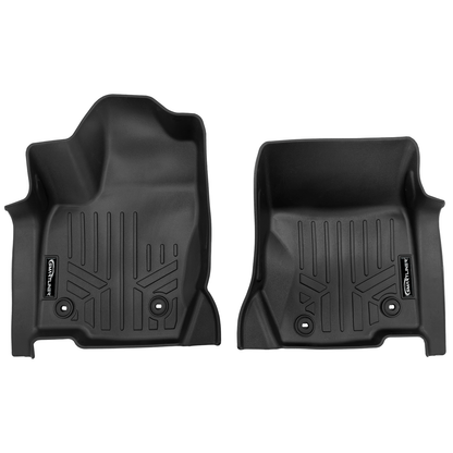 SMARTLINER Custom Fit All Weather Protection Floor Mat Liner Set Compatible With 2024-2025 Toyota Land Cruiser Smartliner USA