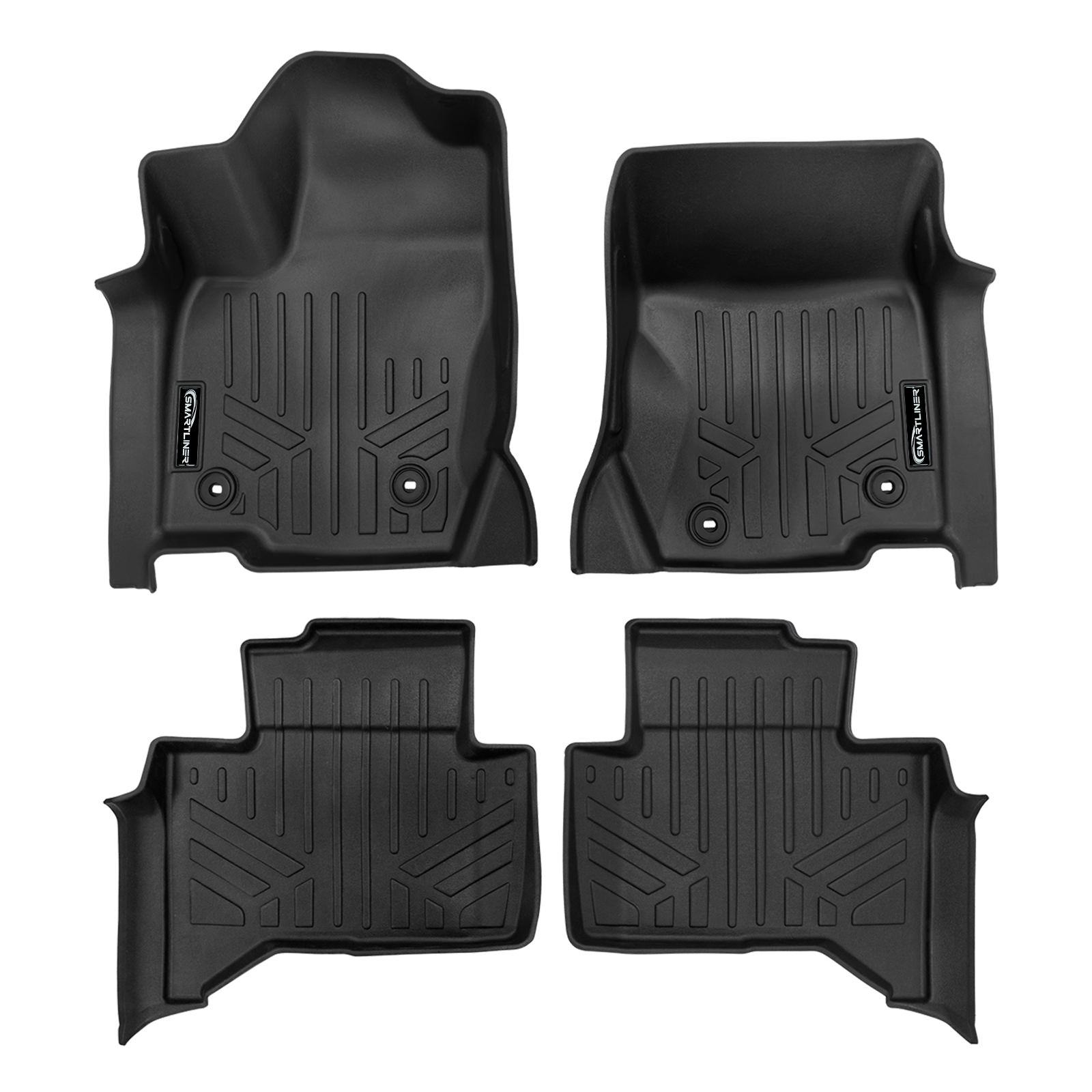 SMARTLINER Custom Fit Floor Liners For 2024 - 2025 Lexus GX (7 passenger models) Smartliner USA