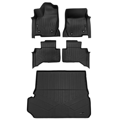SMARTLINER Custom Fit Floor Liners For 2024 - 2025 Lexus GX (7 passenger models) Smartliner USA
