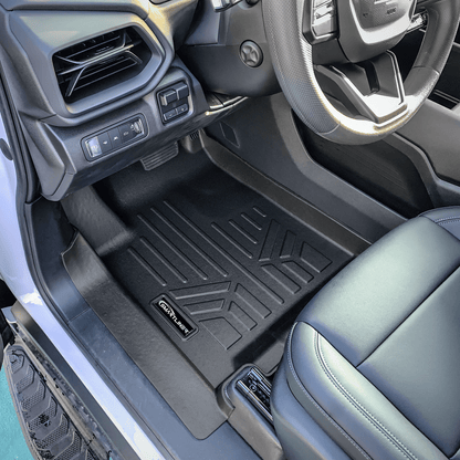SMARTLINER Custom Fit Floor Mat Liner Set Compatible With 2025-2026 Chevrolet Silverado EV /GMC Sierra EV(Carpet Flooring) Smartliner USA