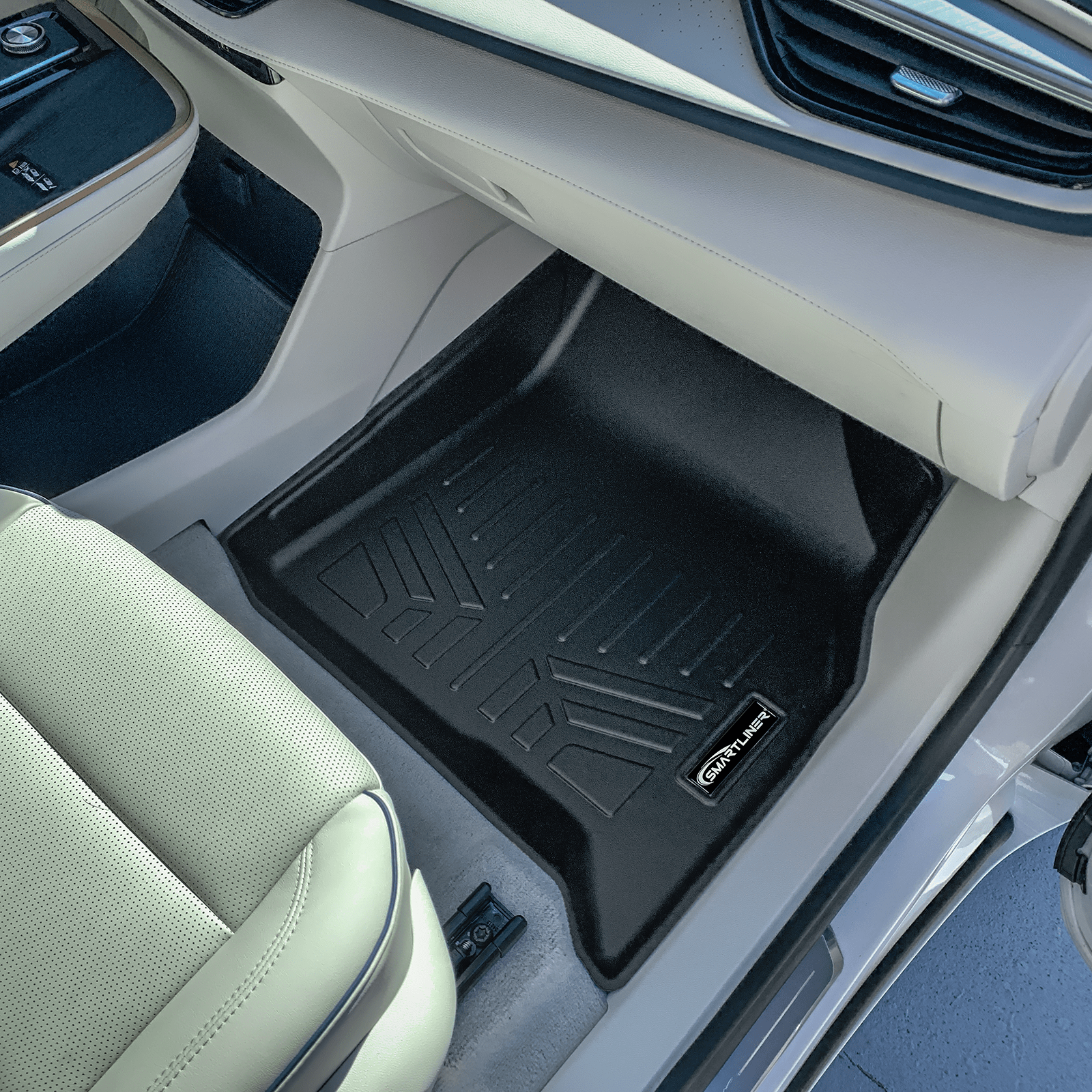 SMARTLINER Custom Fit Floor Liners For 2024-2026 GMC Acadia/Chevrolet Traverse/Buick Enclave with 2nd Row Bench Seats Smartliner USA