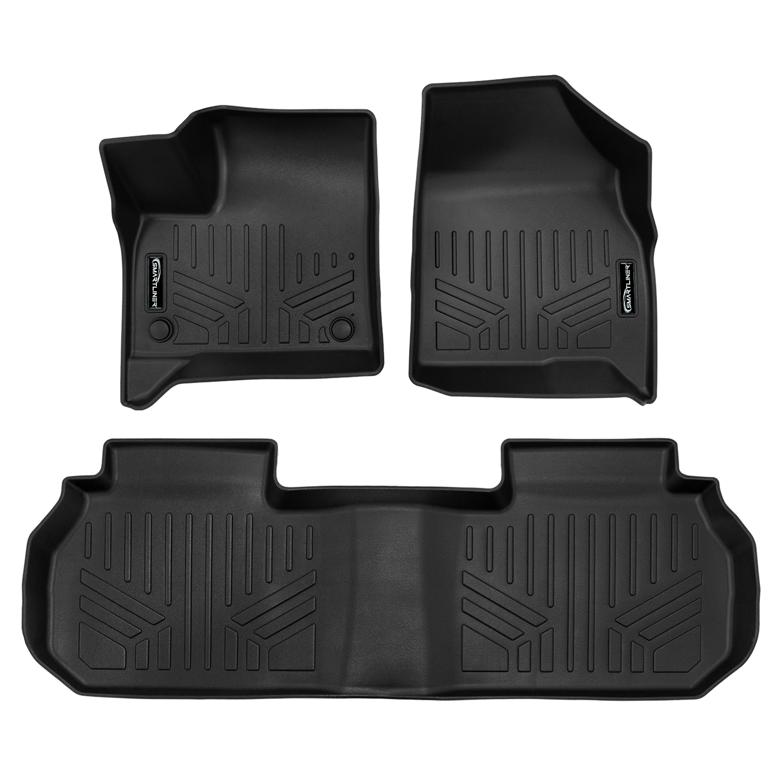 SMARTLINER Custom Fit Floor Liners For 2024-2026 GMC Acadia/Chevrolet Traverse/Buick Enclave with 2nd Row Bucket Seats Smartliner USA
