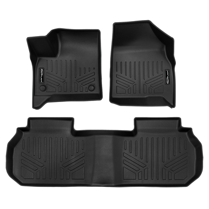 SMARTLINER Custom Fit Floor Liners For 2024-2026 GMC Acadia/Chevrolet Traverse/Buick Enclave with 2nd Row Bucket Seats Smartliner USA