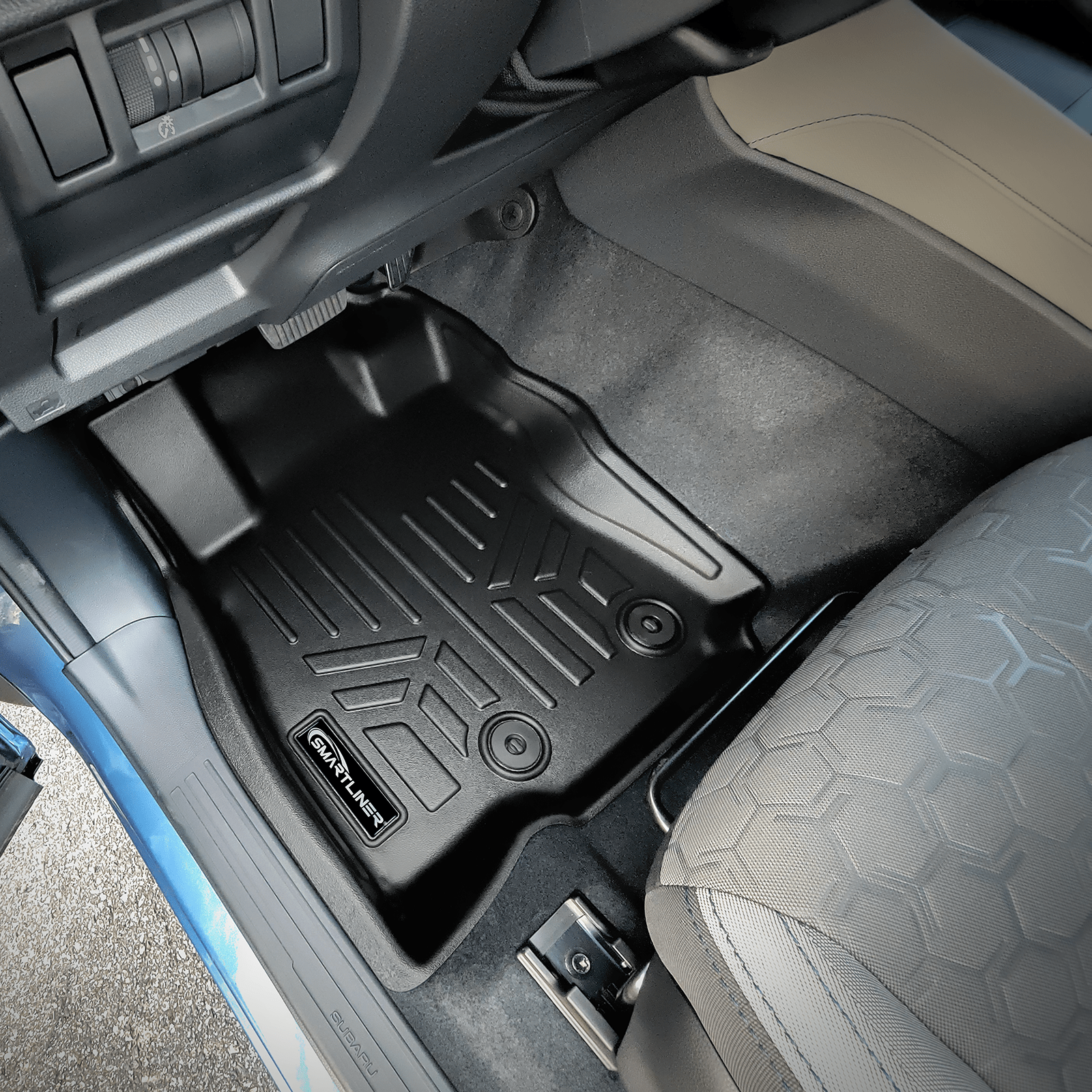 Smart Trim™ Custom Fit Floor Liners For 2025 Subaru Forester Without Subwoofer Smartliner USA