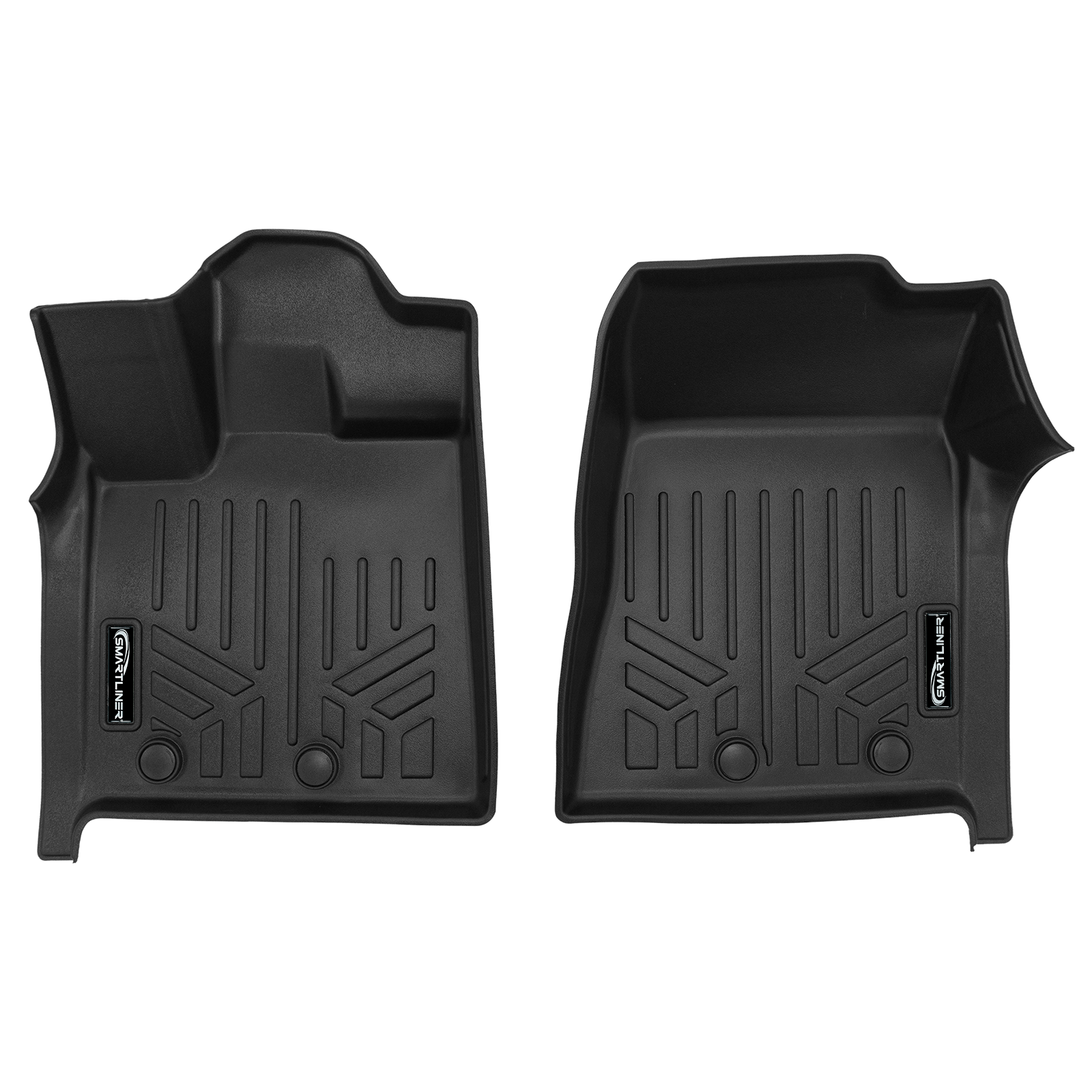 SMARTLINER Custom Fit Floor Liners For 2025 Infiniti QX80 and 2025 Nissan Armada Bucket Seats & Center Console Only Smartliner USA