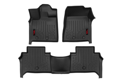 SMARTLINER Custom Fit Floor Liners For 2025 Infiniti QX80/2025 Nissan Armada Without Bucket Seats & Center Console Only Smartliner USA
