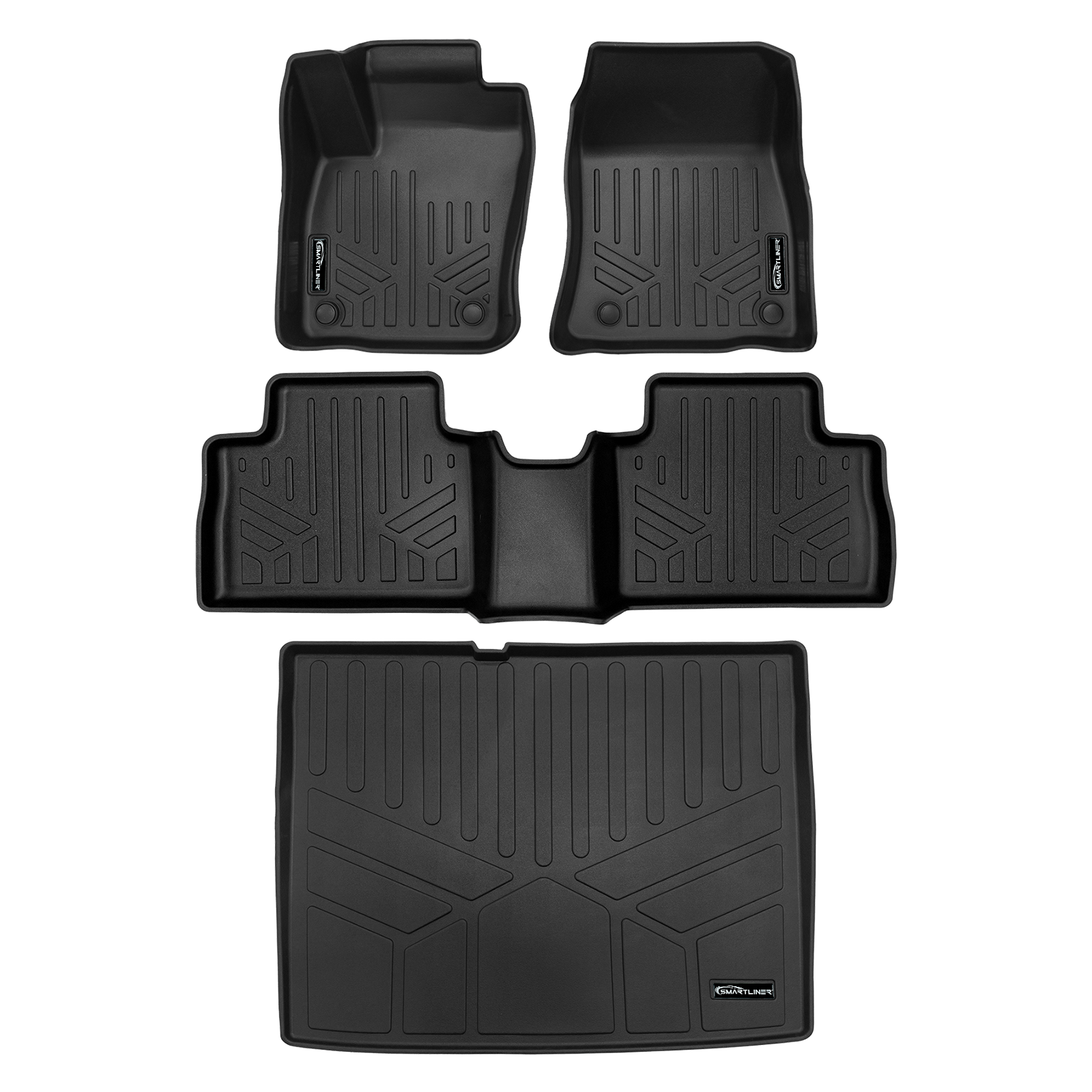 SMARTLINER Custom Fit Floor Liners For 2025 Nissan Kicks (FWD) Smartliner USA