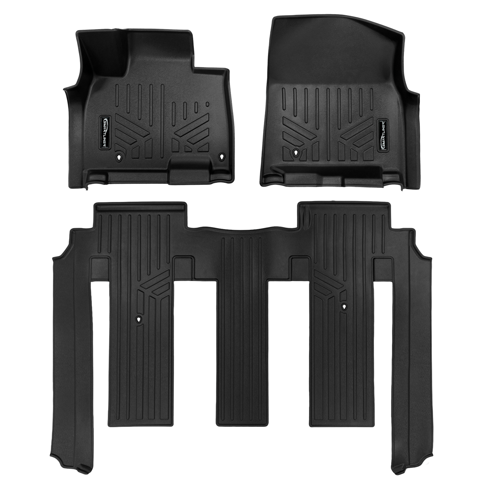 SMARTLINER Custom Fit Floor Liners For 2025-2026 Kia Carnival Hybrid (8 Passenger Models) Smartliner USA