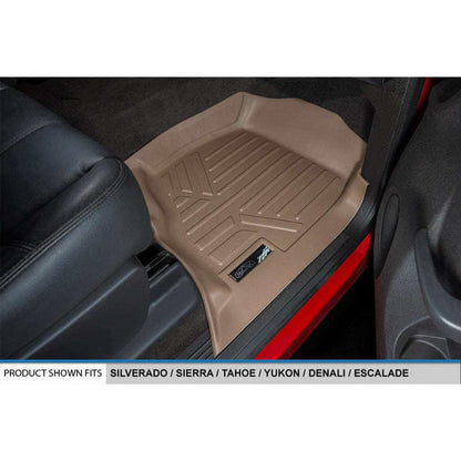 Smart Trim™ Custom Fit Floor Liners For 2007-2008 Tahoe  (without 3rd Row Seats) Smartliner USA