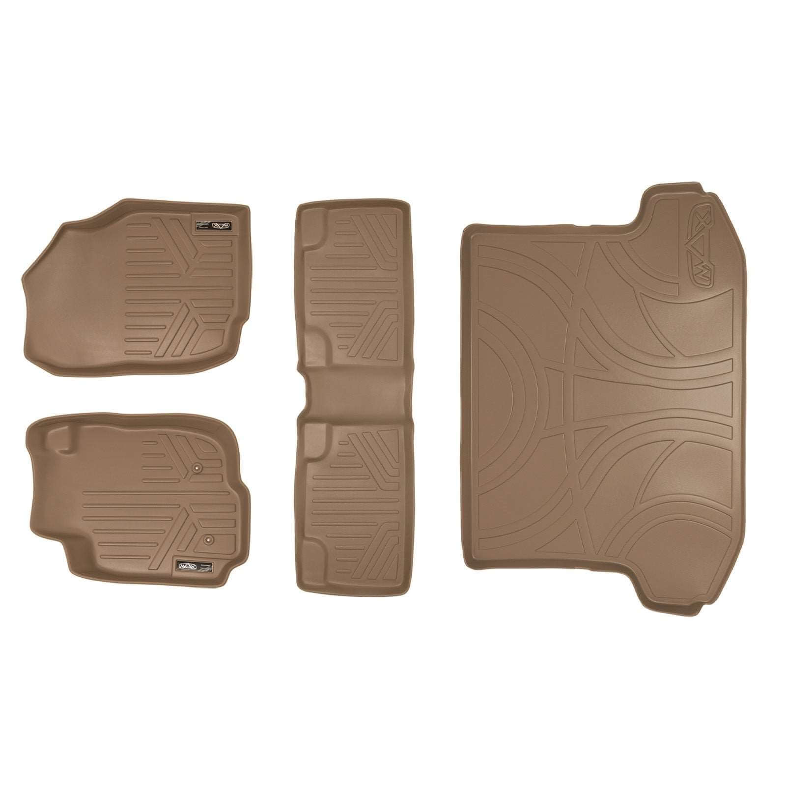 SMARTLINER Custom Fit Floor Liners For 2006-2012 Toyota RAV4 (without 3rd Row Seat) Smartliner USA