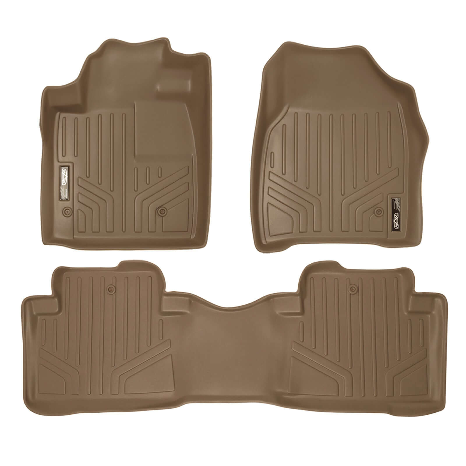 SMARTLINER Custom Fit Floor Liners For 2009-2015 Honda Pilot Smartliner USA