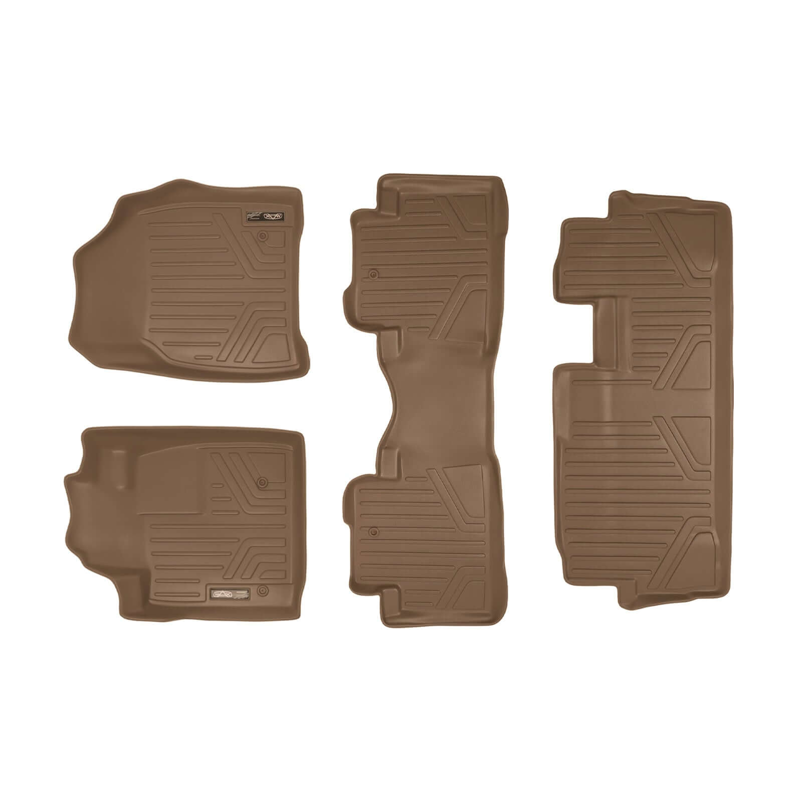 SMARTLINER Custom Fit Floor Liners For 2009-2015 Honda Pilot Smartliner USA