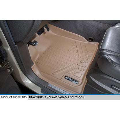 SMARTLINER Custom Fit Floor Liners For 2008 - 2017 Buick Enclave with 2nd Row Bucket Seats Smartliner USA
