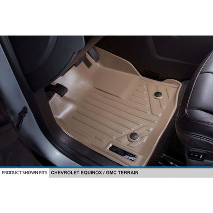 Smart Trim™ Custom Fit Floor Liners For 2010-2011 Equinox / Terrain (Dual Front Floor Hooks) Smartliner USA