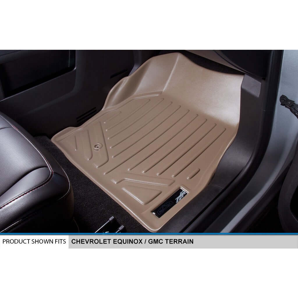 Smart Trim™ Custom Fit Floor Liners For 2010-2011 Equinox / Terrain (Dual Front Floor Hooks) Smartliner USA