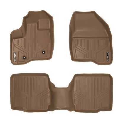 SMARTLINER Custom Fit Floor Liners For 2011-2014 Ford Explorer (with 2nd Row Center Console) Smartliner USA