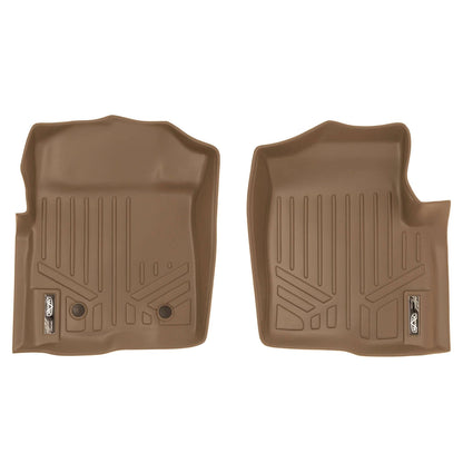 SMARTLINER Custom Fit Floor Liners For 2011-2014 Ford F-150 SuperCab with Flow Center Console Smartliner USA