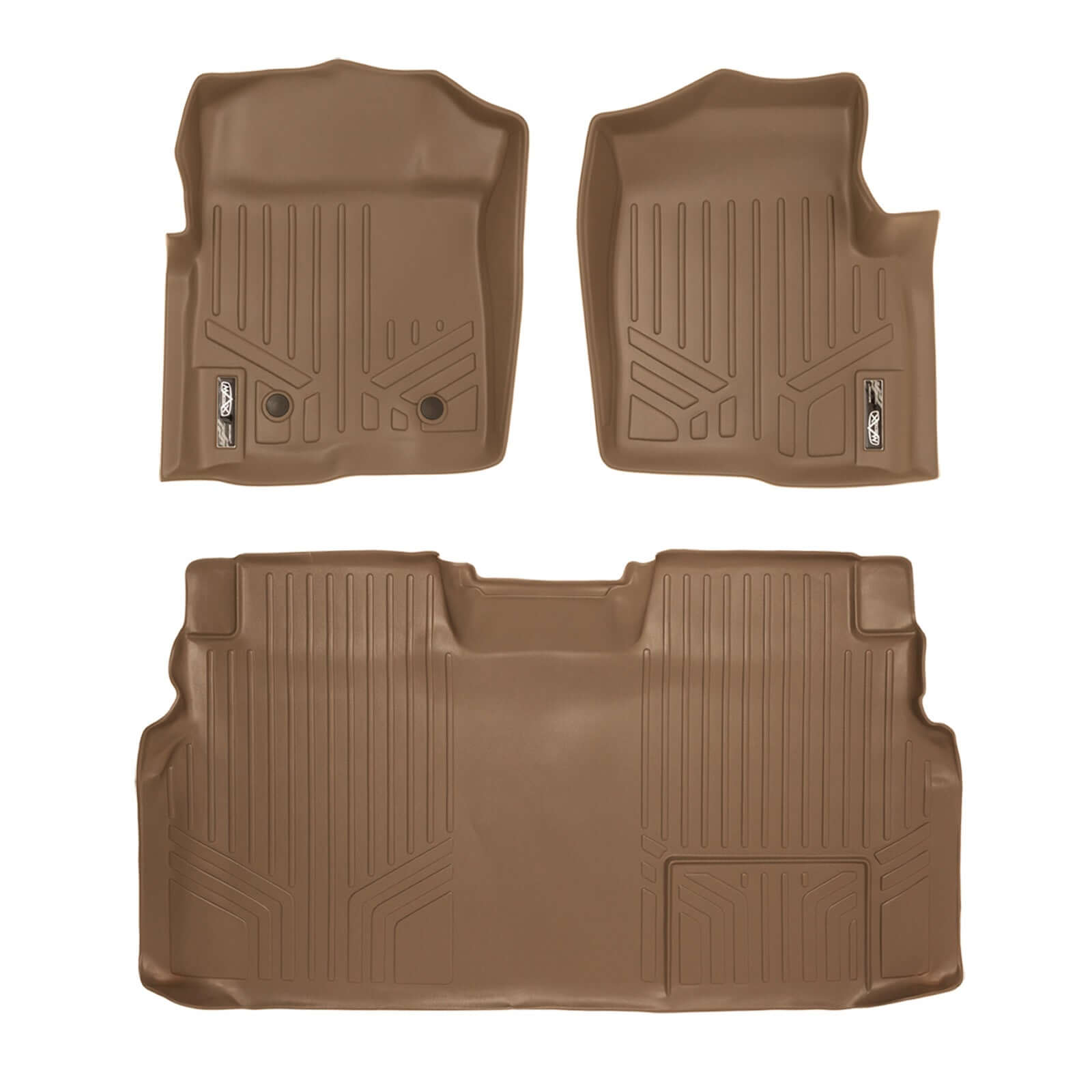 SMARTLINER Custom Fit Floor Liners For 2011-2014 Ford F-150 SuperCrew Cab Smartliner USA