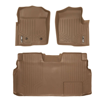 SMARTLINER Custom Fit Floor Liners For 2011-2014 Ford F-150 SuperCrew Cab Smartliner USA