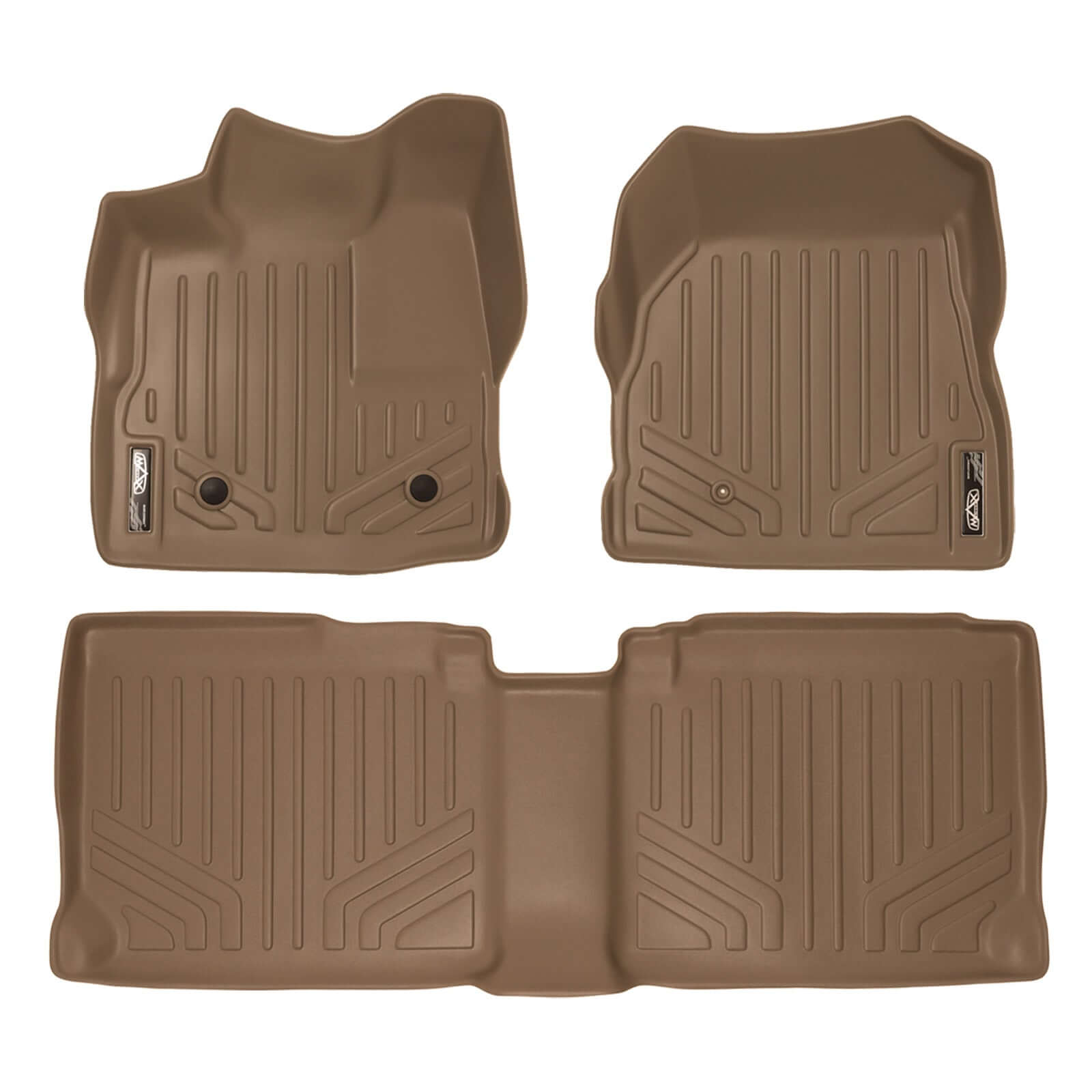 Smart Trim™ Custom Fit Floor Liners For 2011-2017 Chevy Equinox / GMC Terrain (with Dual Front Floor Posts) Smartliner USA