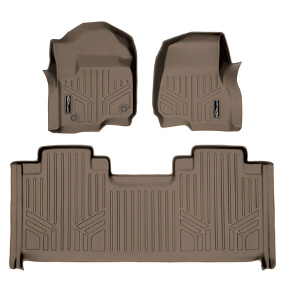 SMARTLINER Custom Fit Floor Liners For 2017-2025 Ford F-250/F-350 SuperCab with 1st Row Bucket Seats Smartliner USA