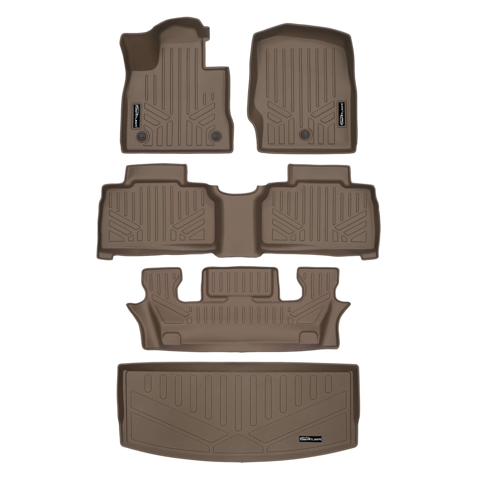 SMARTLINER AUTO™ Custom Fit Floor Liners For for 2020-2025 Ford Explorer Smartliner USA