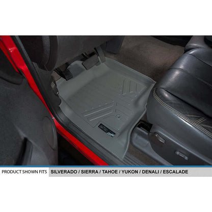 SMARTLINER Custom Fit Floor Liners For 2007-2014 Cadillac Escalade (No Hybrid Models) Smartliner USA