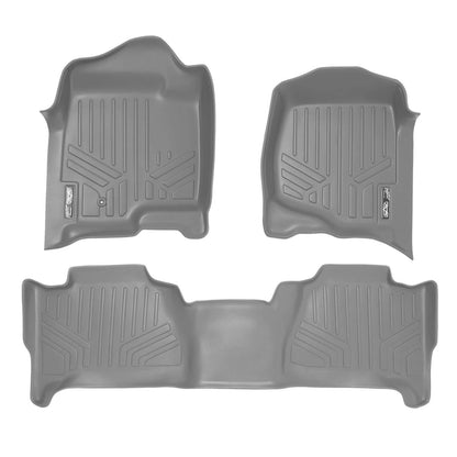 SMARTLINER Custom Fit Floor Liners For 2007-2014 Cadillac Escalade (No Hybrid Models) Smartliner USA