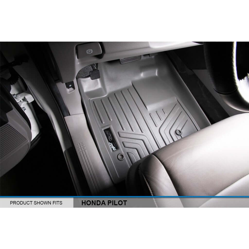 SMARTLINER Custom Fit Floor Liners For 2009-2015 Honda Pilot Smartliner USA